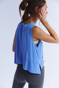 FP Movement Tempo Tank in Riviera Blue