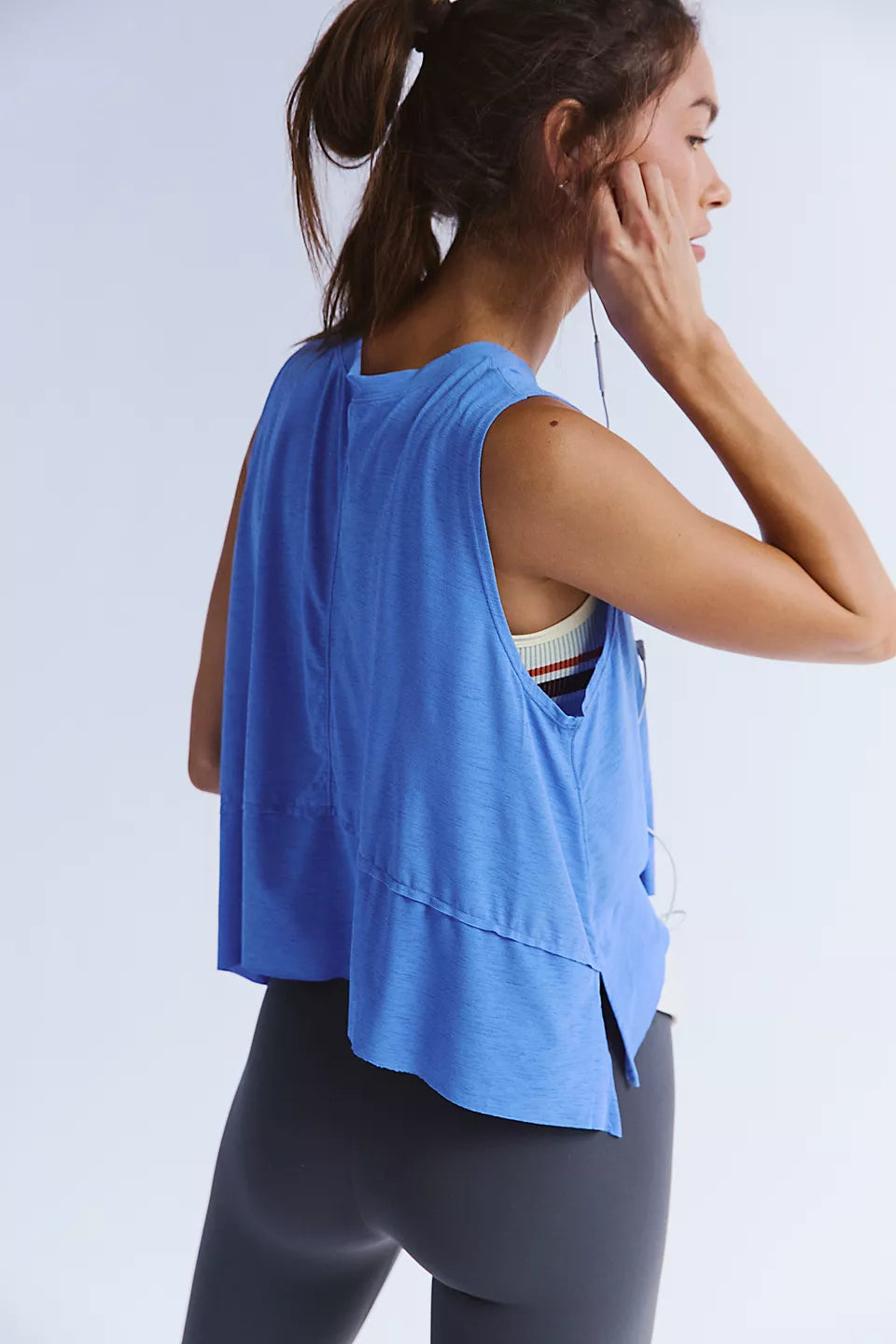 FP Movement Tempo Tank in Riviera Blue