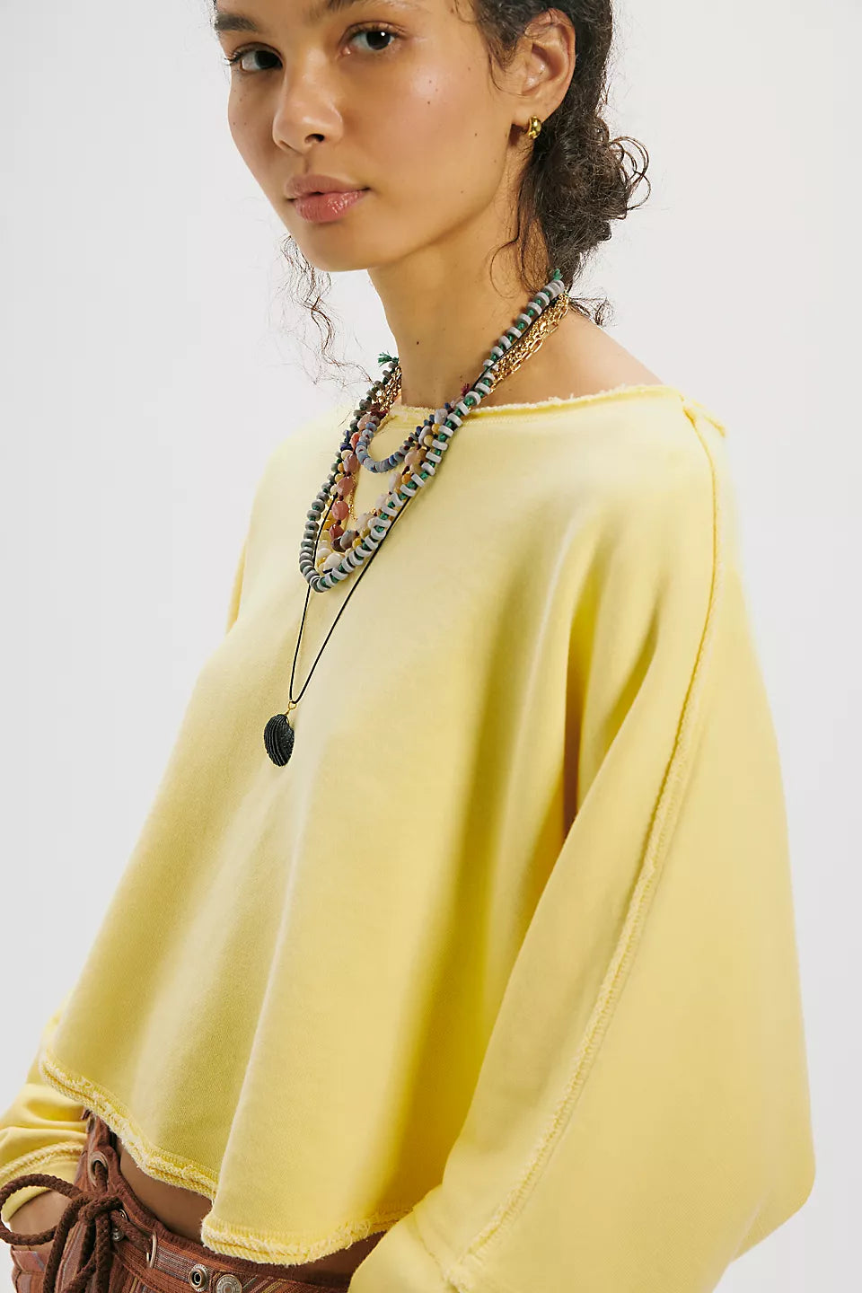 Free People To The East Pullover