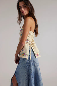 Free People Dolly Days Tube Top