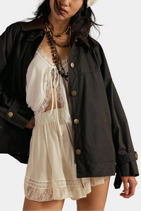 Free People Cori Waxed Jacket