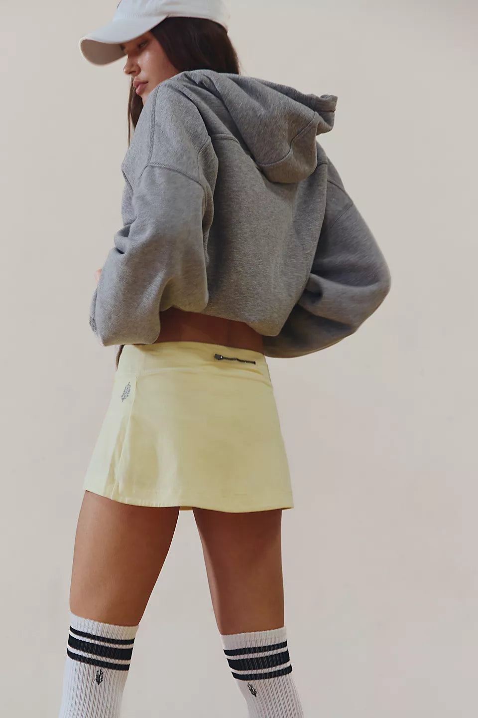 FP Movement Hot Shot Mini Skort in Sunlit Yellow