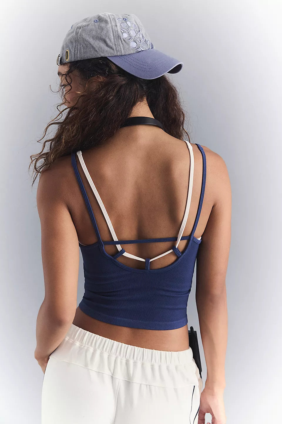 FP Movement All Clear Coastline Cami in True Navy/Cream