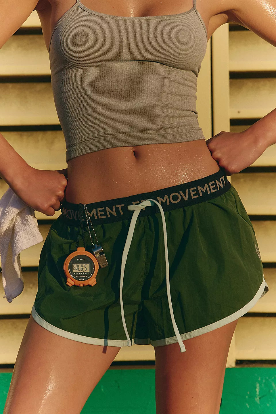 FP Movement Now Or Never Shorts in Ivy
