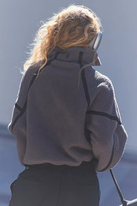 FP Movement Mountain High Half Zip in Gunmetal Combo