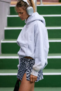 FP Movement Hot Shot Printed Mini Skort in Bandana Navy Combo