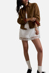 Free People Blair Vegan Suede Jacket