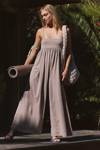 FP Movement Hot Shot Strappy Onesie in Hickory