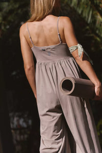 FP Movement Hot Shot Strappy Onesie in Hickory