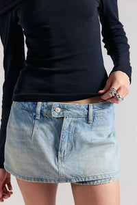 Free People Gallivanting Skort in Aegean