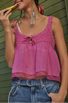 Free People Stevie Lace Tank Top