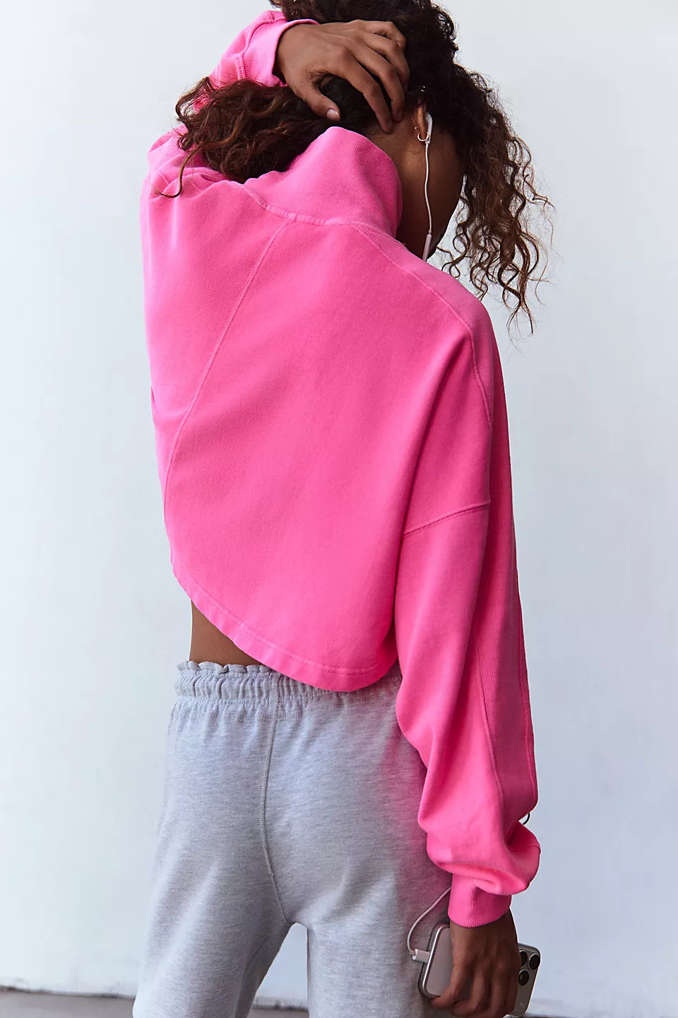 FP Movement Pick Up Game Pullover in Hot Pink