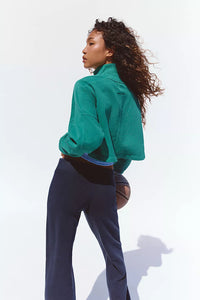 FP Movement Pick Up Game Pullover in Green Frost