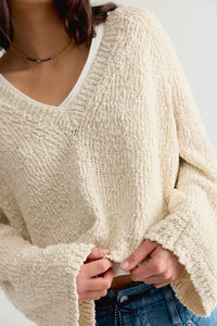 Free People Heartland Cotton Pullover