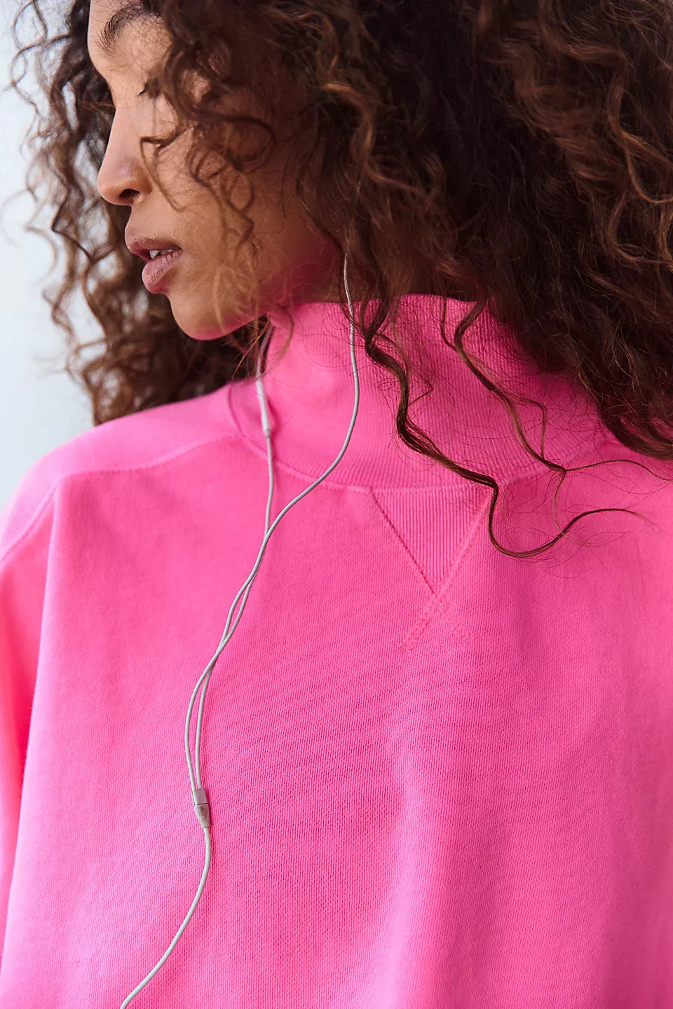 FP Movement Pick Up Game Pullover in Hot Pink