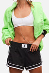 FP Movement Varsity Blues Shorts in Black Combo