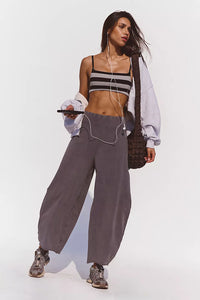 FP Movement Hot Shot Easy Pant in Vintage Black