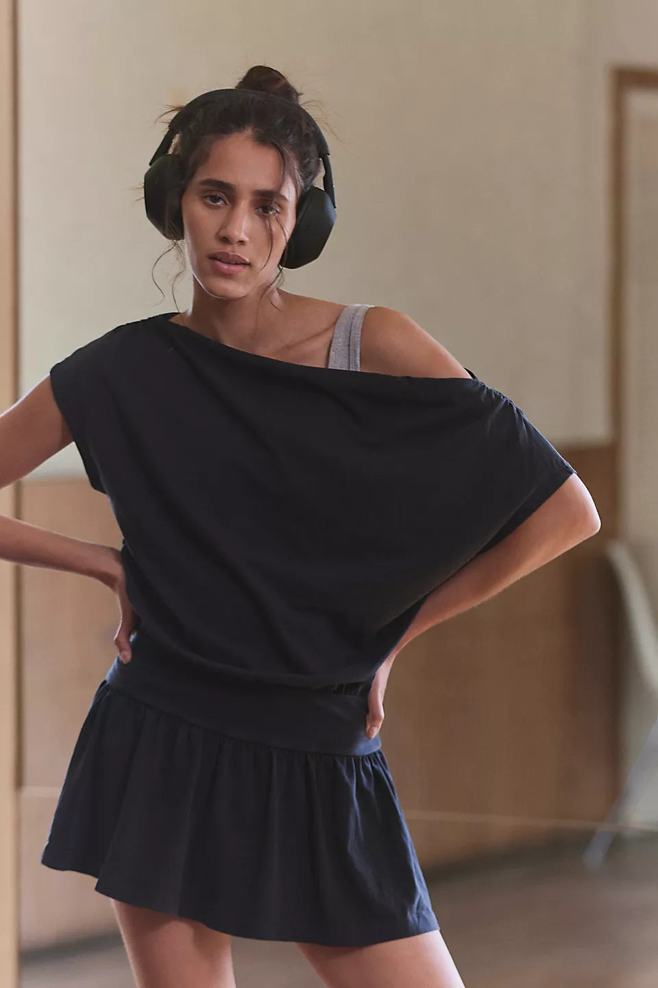 FP Movement Hot Shot City Dress in Black