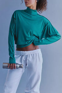FP Movement Love To Move Long Sleeve in Green Frost