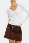 Free People Neria Long Sleeve Top in Ivory