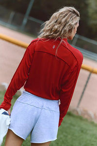 FP Movement Love To Move Long Sleeve in Candy Apple