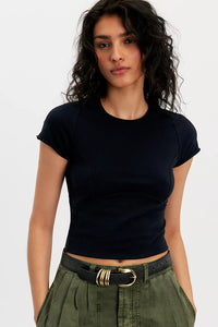 Free People Protagonist Tee in Black