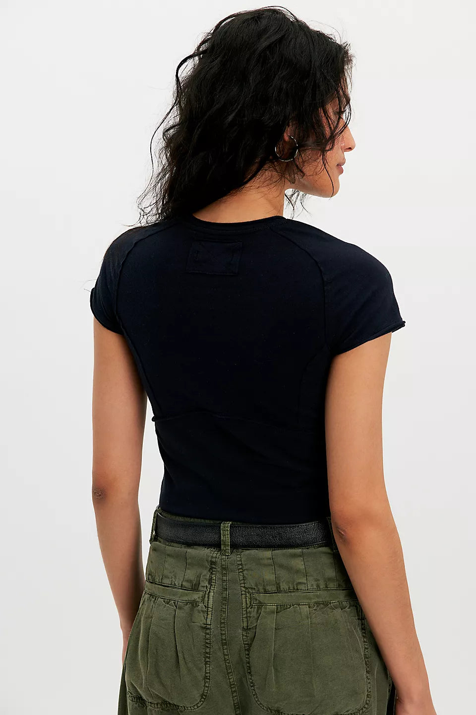 Free People Protagonist Tee in Black