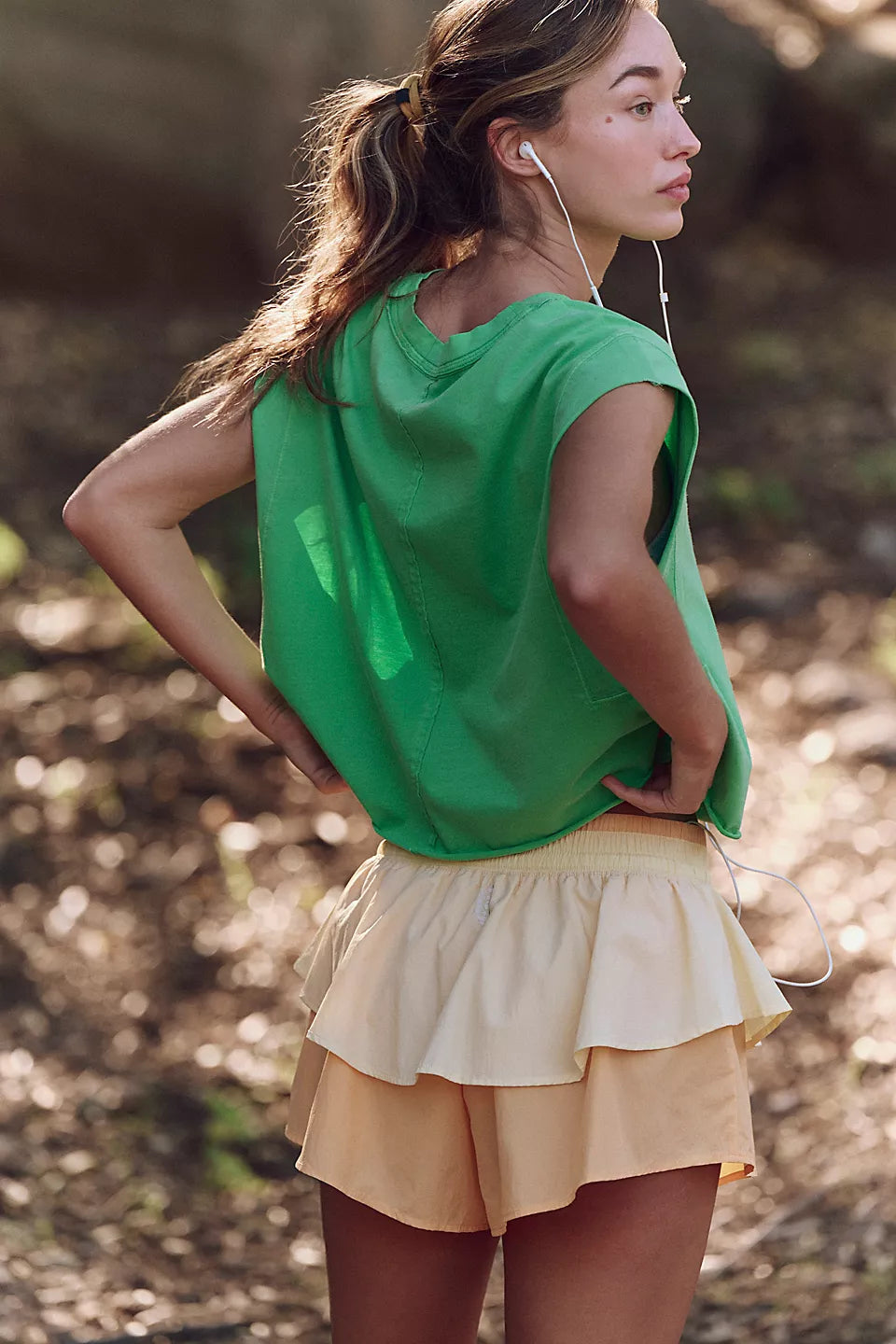 FP Movement Flex It Shorts in Light Papaya Combo