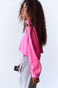 FP Movement Pick Up Game Pullover in Hot Pink