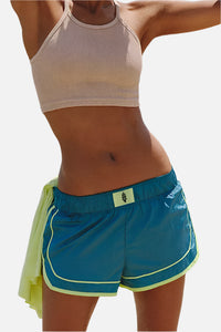 FP Movement Varsity Blues Shorts in Celestial Blue Combo