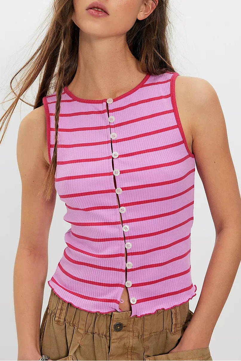 Free People Tilly Striped Tank