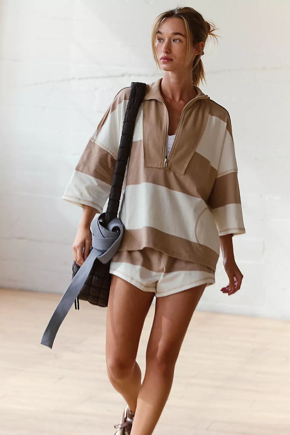 FP Movement Retro Rugby Set in Sandy Combo