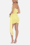 Darla Satin Tassel Mini Dress
