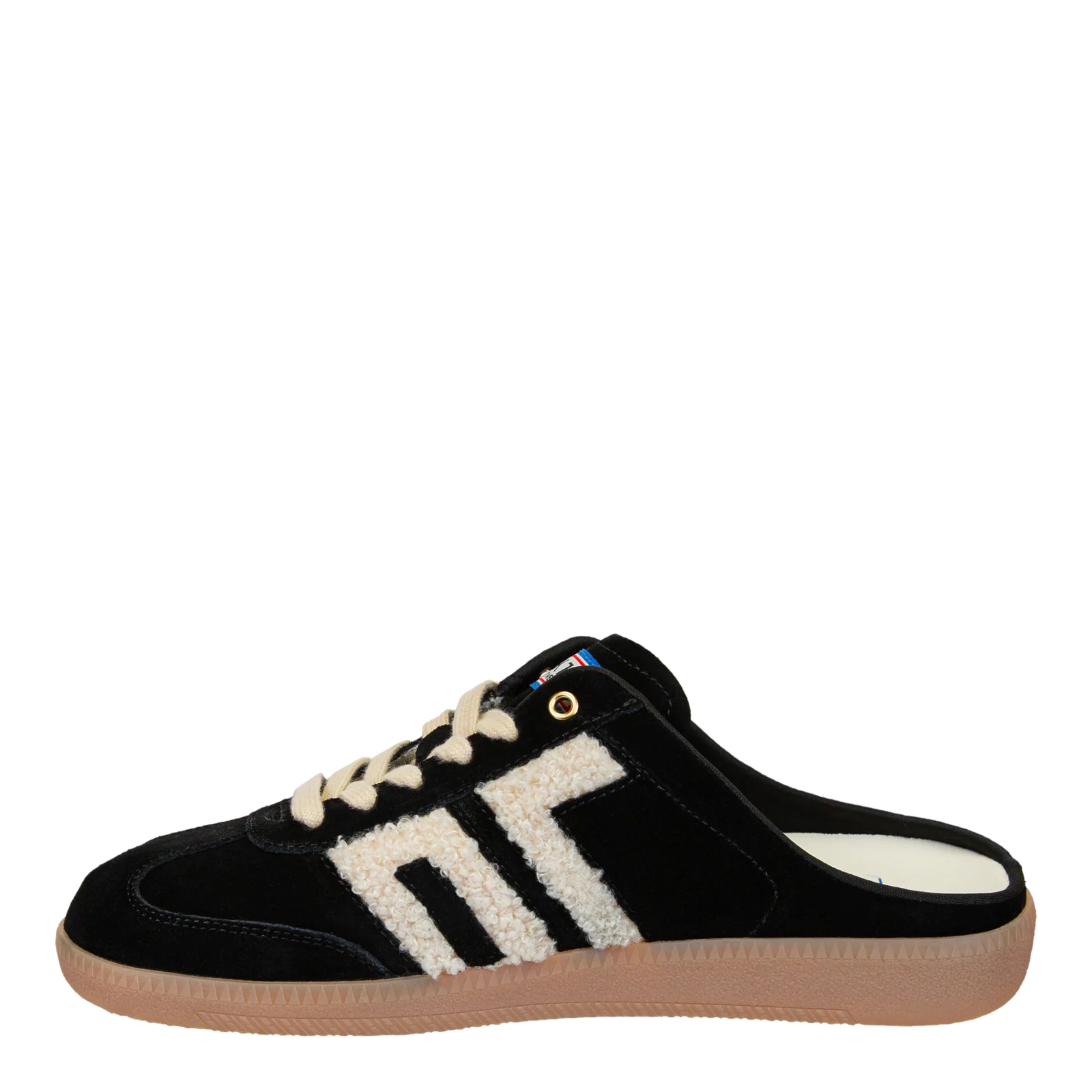 BACK 70 Easter Backless Slip On Sneaker in Black