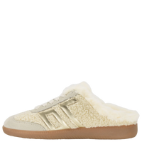 BACK 70 Easter Fluff Backless Sneaker in Butter Gold