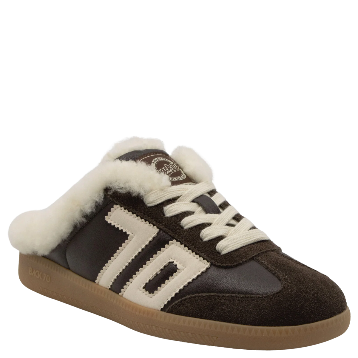 BACK 70 Easter FL Backless Sneaker in Coffee Butter