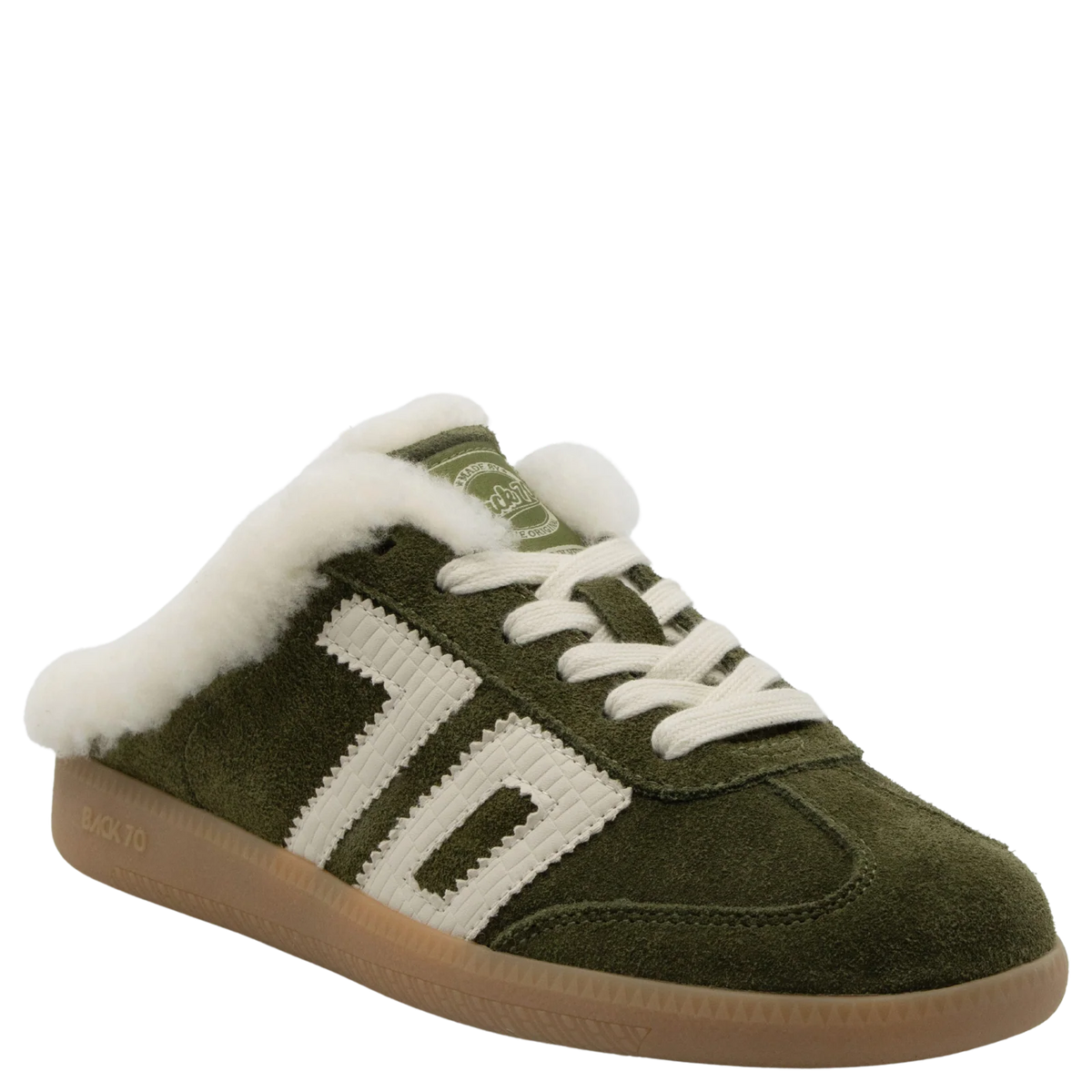 BACK 70 Easter FL Backless Sneaker in Forest Butter