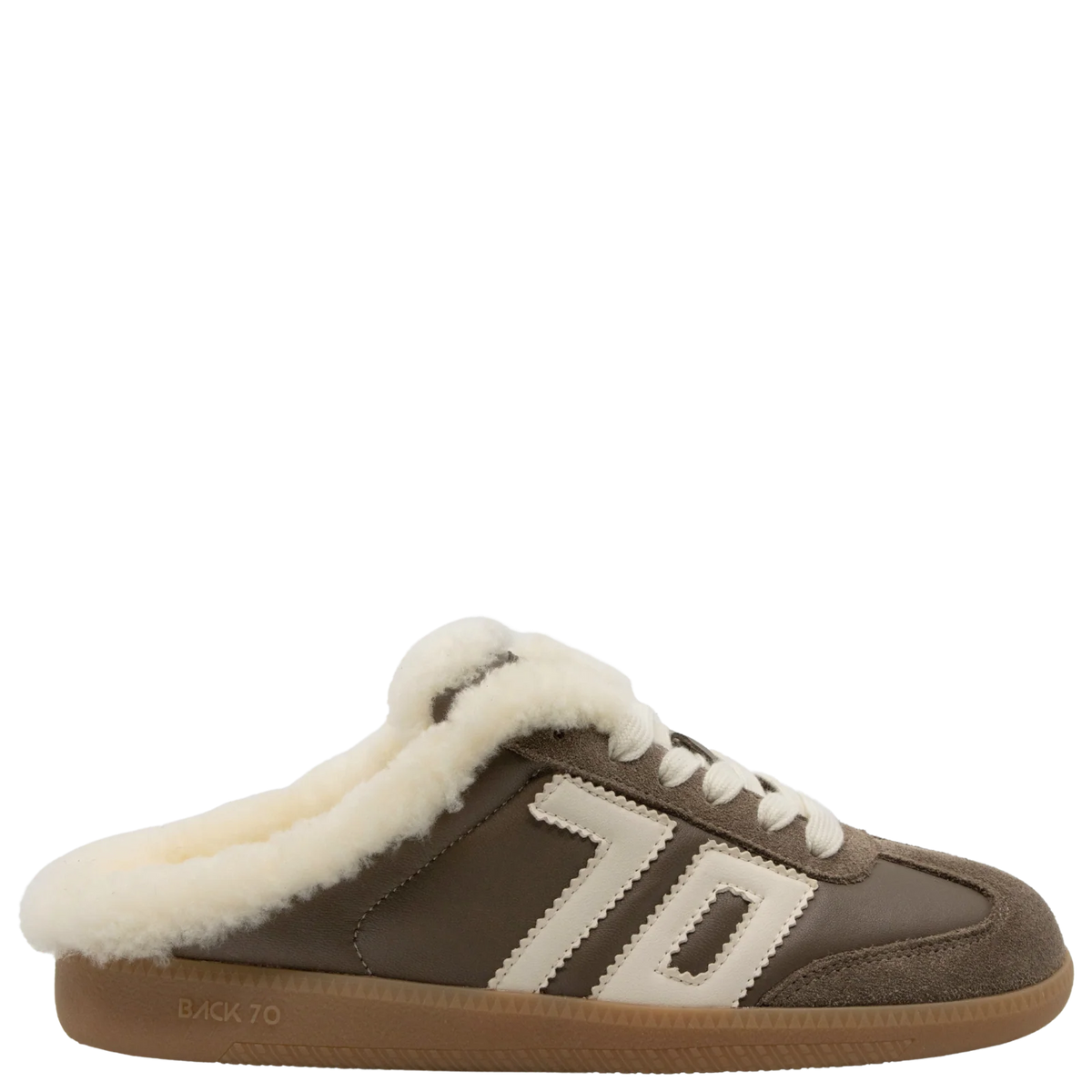 BACK 70 Easter FL Backless Sneaker in Taupe Butter