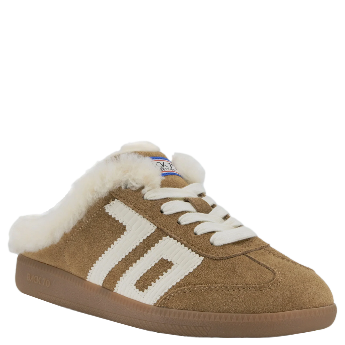 BACK 70 Easter FL Backless Sneaker in Tobacco White