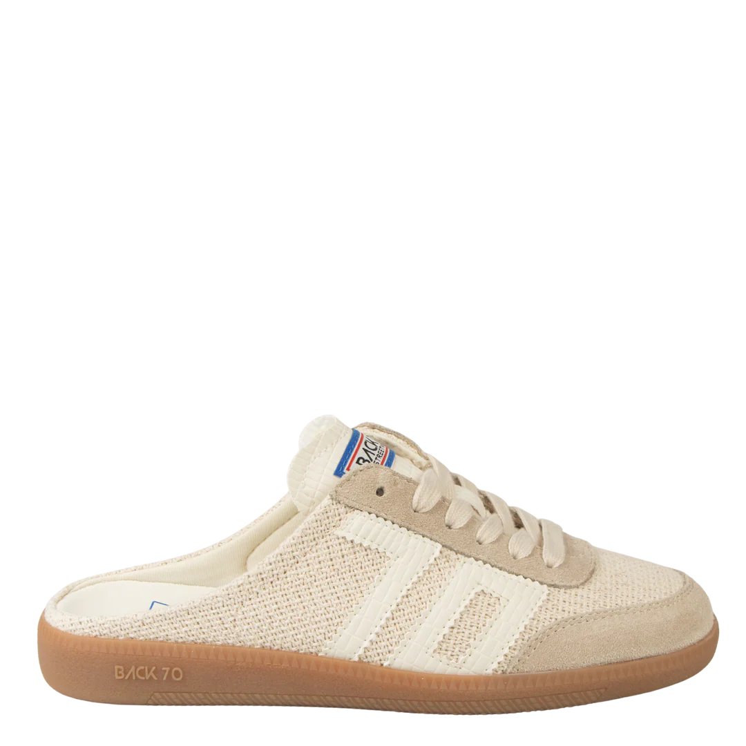 BACK 70 Easter Backless Sneaker in Sacco Milk