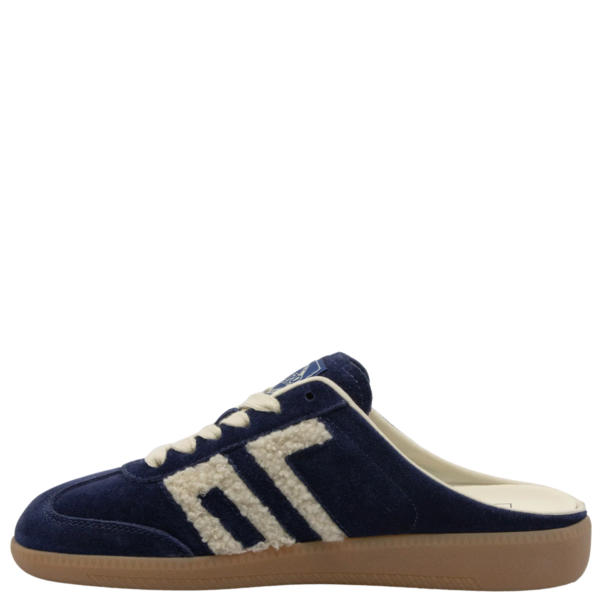 BACK 70 Easter W26 Backless Sneaker in Navy Teddy