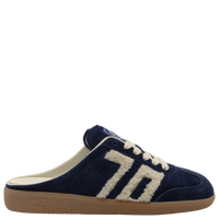 BACK 70 Easter W26 Backless Sneaker in Navy Teddy