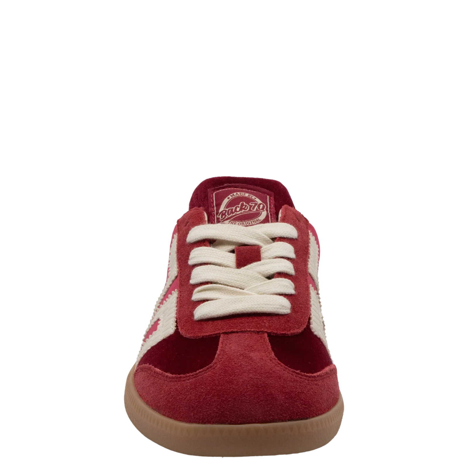 BACK 70 Easter Backless Sneaker in Velvet Red Milk