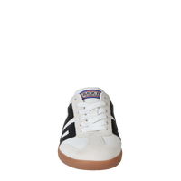 BACK 70 Easter Backless Sneaker in White Black