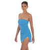 Rosa Strapless Side Ruched Mini Dress