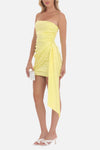 Darla Satin Tassel Mini Dress