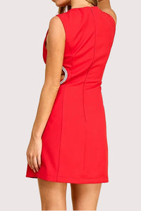 Camille Cut Out Heart Mini Dress