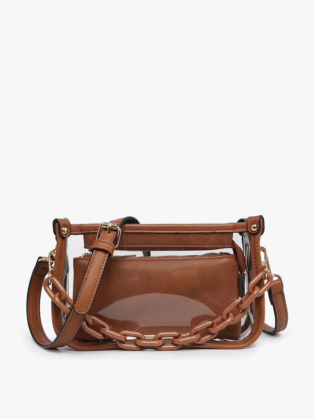 Jessica Clear Crossbody Bag