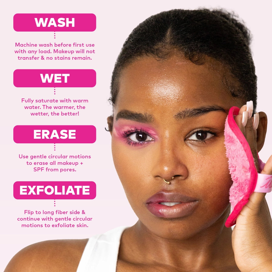 The Original Pink Mini MakeUp Eraser Pro