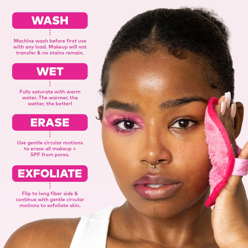 The Original Pink Mini MakeUp Eraser Pro